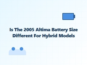 Altima Hybrid Battery Replacement Procedure